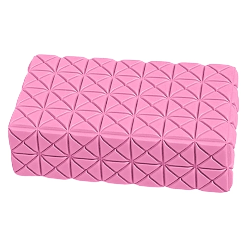 EVA Yoga Block Thick Non Slip Gym Foam Brick Yoga Bolster Pillow Cushion for Beginners and Advanced Pilates Meditation Accessories Aid for Support and Balance