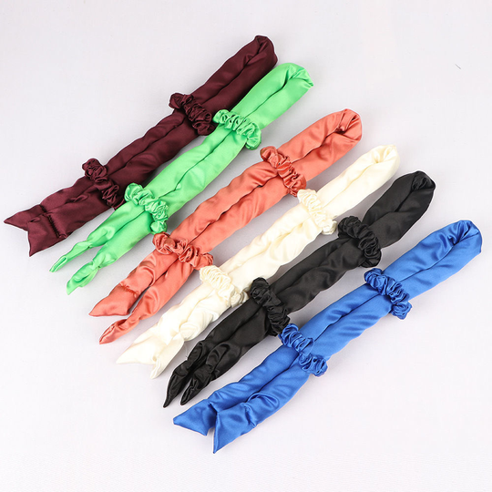 New Hair Accessories Sports Lazy Curling Iron Big Wave Foam Sponge Scruncheis Sleeping Heatless Hair Curler