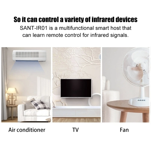 SANT-IR01 Universal Wireless Infrared Controller Wi-Fi Intelligent Remote Control