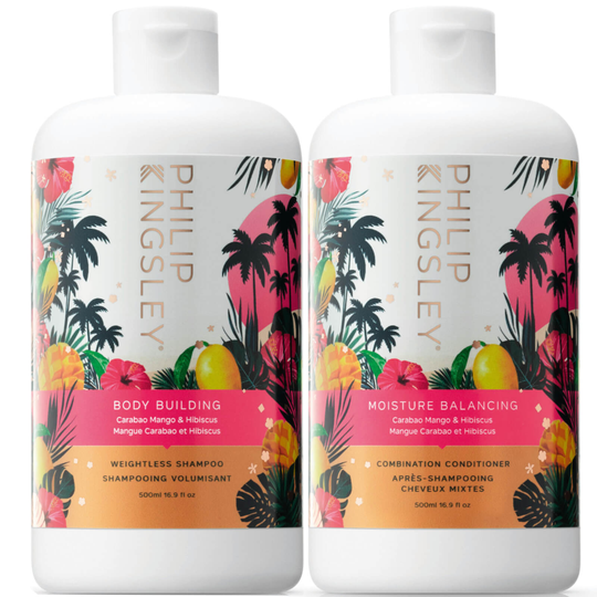 Philip Kingsley Limited Edition Carabao Mango and Hibiscus Set (Worth £88.00)