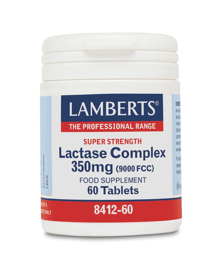 Lamberts Lactase Complex Super Strength 350mg, 60 Tablets