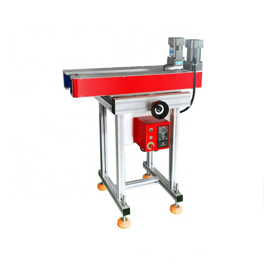 Perfume Shampoo Bottle Clamping Conveyor Belt Match With Date Ink Printer Equipment/Belt with Motor Adjustable Speed