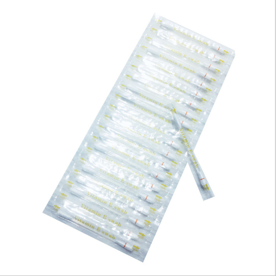 Individual Package Teeth Whitening Oil Filled Cotton Pay Later Option VE Vitamin E Oil Swab