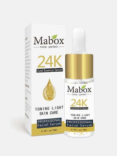 15ml 24K Gold Essence Six Peptides Essence Extract Anti-Wrinkle Firming Lifting Facial Skin Care
