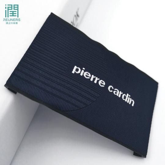 Heat transfer Iron End Fold Private Garment Labels Bikini Swimwear Main Labels Customized Size Woven Label