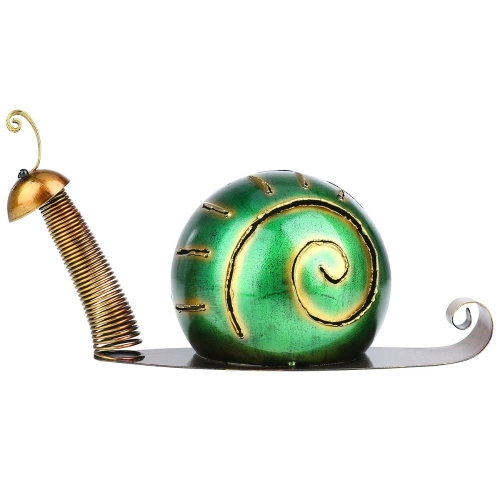 Tooarts Snail Ornament Iron Cartoon Snail
