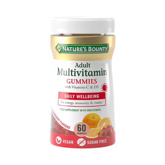 Nature's Bounty Adult Multivitamin Gummies with Vitamin C & D3, 60 Gummies