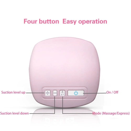 YOUHA Single Electric Breast Milk Pump Baby Infant Breastfeeding Pacifier Bottle Suction Massage Device Kit Safe BPA Free for Travel Working