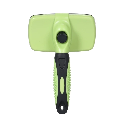 Steel Wire Needle Retractable Brush Self-cleaning Slicker Brush