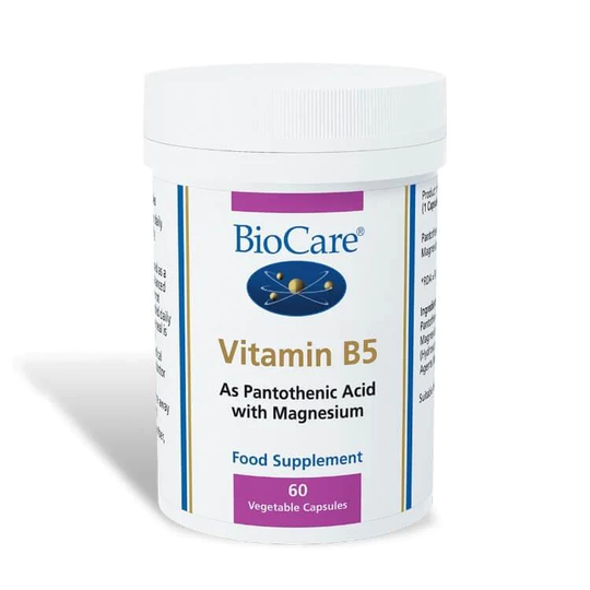 BioCare Vitamin B5, 60 VCapsules